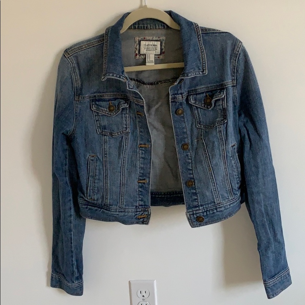 Blue denim jacket